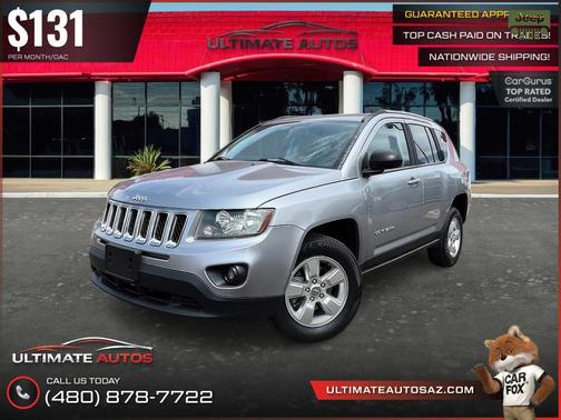 Billet Silver Metallic Clearcoat 2014 Jeep Compass Sport