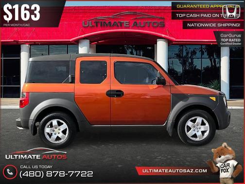 Sunset Orange Pearl 2004 Honda Element EX