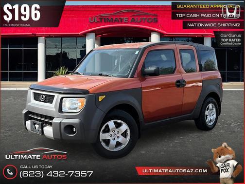 Sunset Orange Pearl 2004 Honda Element EX