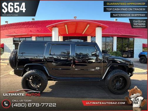 Black 2008 Hummer H2 Base