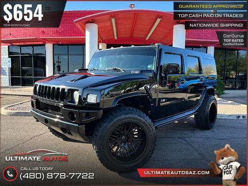 Black 2008 Hummer H2 Base
