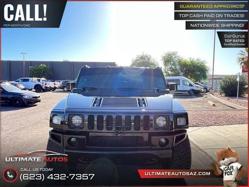 Black 2008 Hummer H2 Base