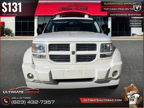 Stone White Clearcoat 2007 Dodge Nitro SLT/RT