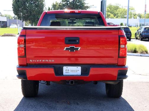 Red 2017 Chevrolet Silverado 1500 Custom
