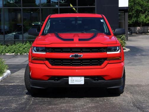 Red 2017 Chevrolet Silverado 1500 Custom