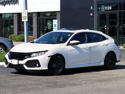 Polished Metal Metallic 2018 Honda Civic EX