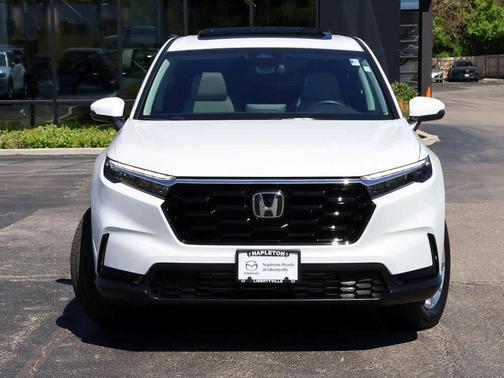 Platinum White Pearl 2025 Honda CR-V EX