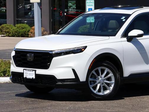 Platinum White Pearl 2025 Honda CR-V EX