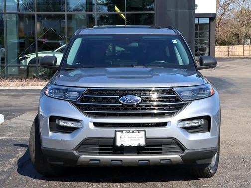 Iconic Silver 2021 Ford Explorer XLT