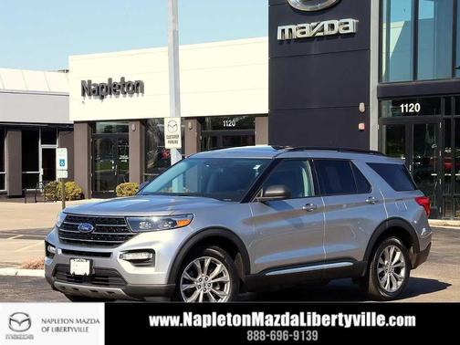 Iconic Silver 2021 Ford Explorer XLT
