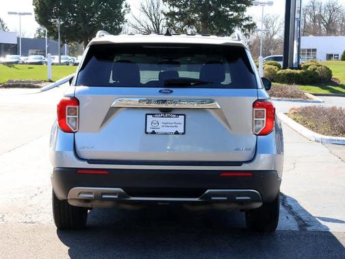 Iconic Silver 2021 Ford Explorer XLT
