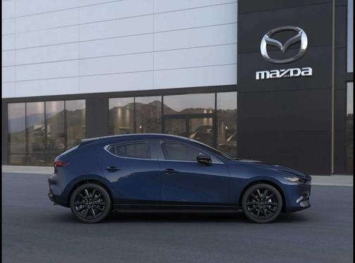 Deep Crystal Blue Mica 2026 Mazda Mazda3 FWD w/Select Package