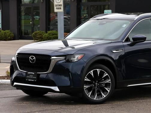 Deep Crystal Blue Mica 2024 Mazda CX-90 Premium