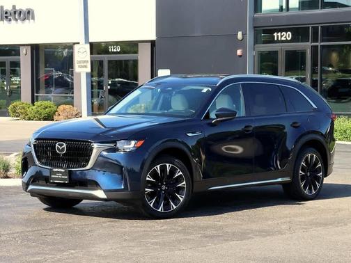 Deep Crystal Blue Mica 2024 Mazda CX-90 PHEV Premium Plus
