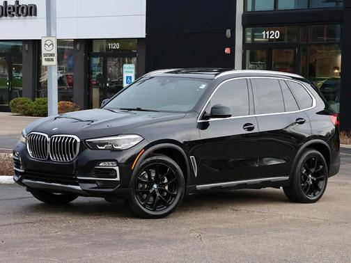 Black Sapphire Metallic 2021 BMW X5 xDrive40i