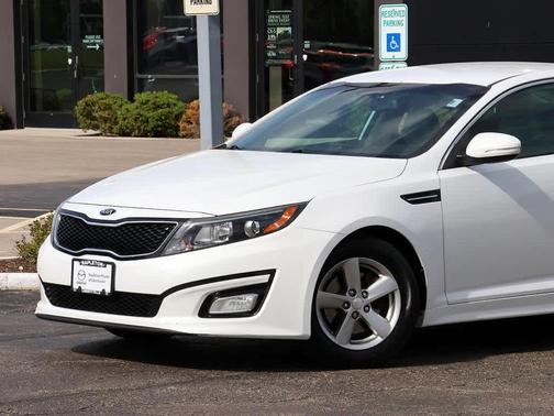 Snow White Pearl 2015 Kia Optima LX