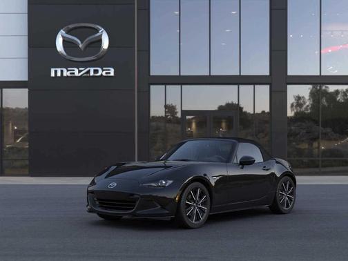 Jet Black Mica 2026 Mazda MX-5 Miata Grand Touring