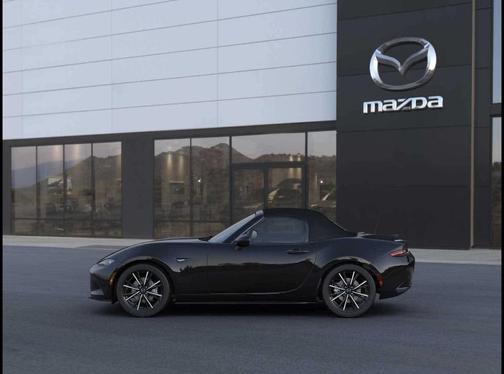 Jet Black Mica 2026 Mazda MX-5 Miata Grand Touring