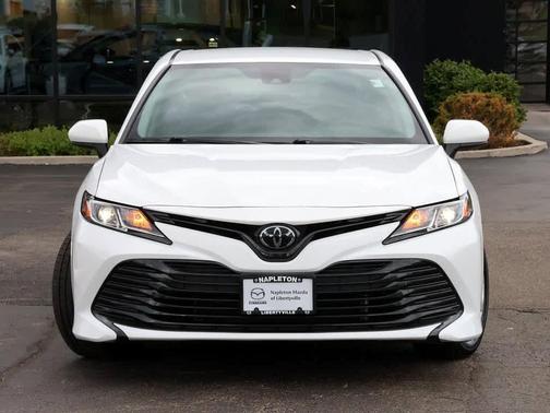 Super White 2020 Toyota Camry LE