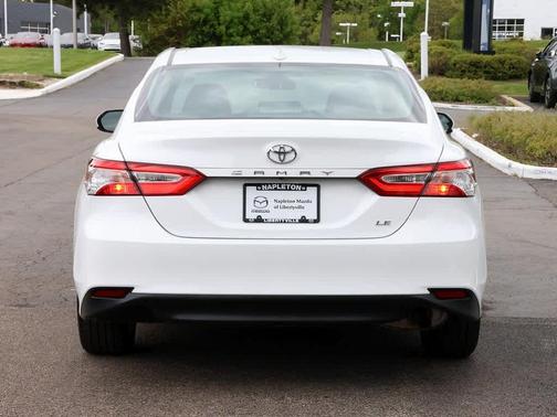Super White 2020 Toyota Camry LE