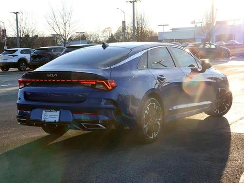 Sapphire Blue 2022 Kia K5 GT-Line