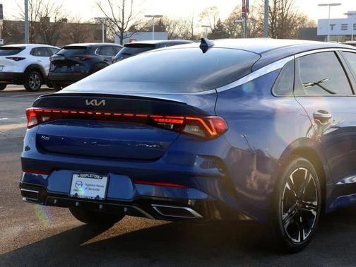 Sapphire Blue 2022 Kia K5 GT-Line