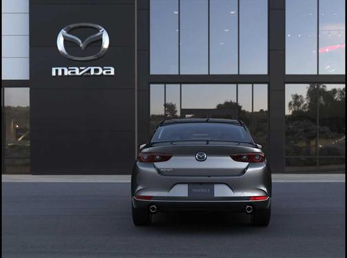 Machine Gray Metallic 2026 Mazda Mazda3 FWD w/Select Package