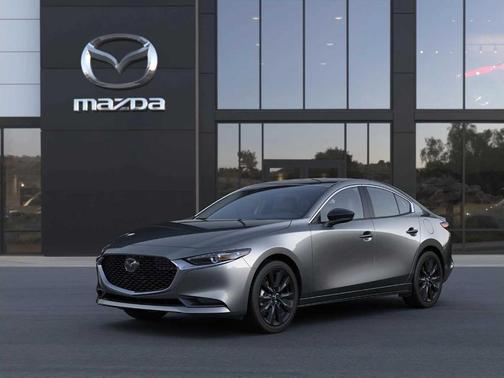 Machine Gray Metallic 2026 Mazda Mazda3 FWD w/Select Package