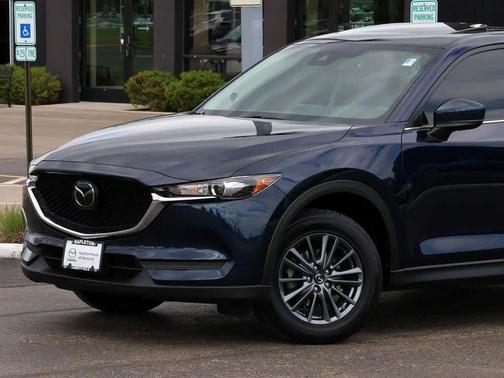 Deep Crystal Blue Mica 2019 Mazda CX-5 Touring