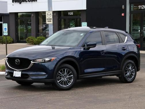 Deep Crystal Blue Mica 2019 Mazda CX-5 Touring