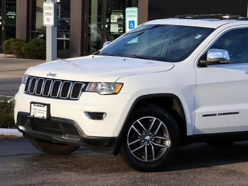 Bright White Clearcoat 2018 Jeep Grand Cherokee Limited