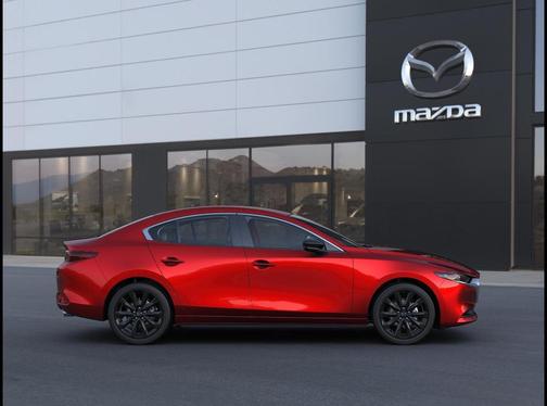 Soul Red Crystal Metallic 2026 Mazda Mazda3 FWD w/Select Package