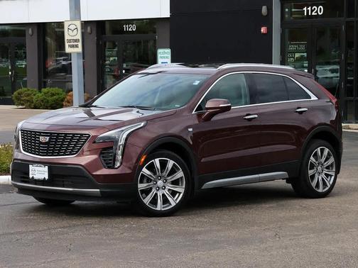 Rosewood Metallic 2023 Cadillac XT4 Premium Luxury