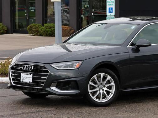 Manhattan Gray Metallic 2021 Audi A4 40 Premium