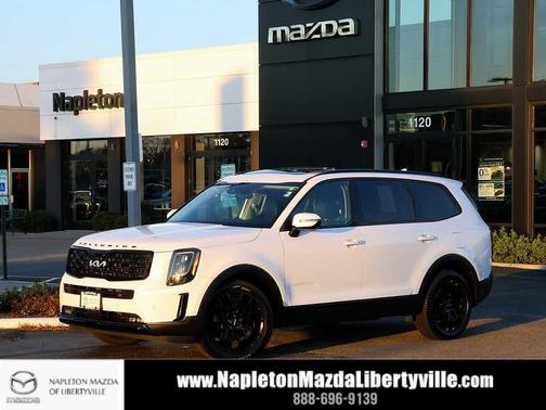 Glacial White Pearl 2022 Kia Telluride SX