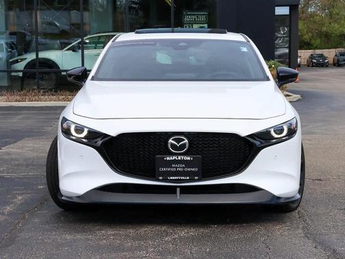 Snowflake White Pearl 2022 Mazda Mazda3 AWD w/Premium Package