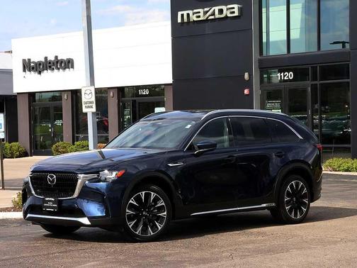 Deep Crystal Blue Mica 2024 Mazda CX-90 PHEV Premium Plus