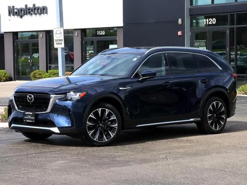Deep Crystal Blue Mica 2024 Mazda CX-90 PHEV Premium Plus