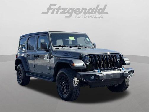 Sting-Gray Clearcoat 2023 Jeep Wrangler 4xe Willys