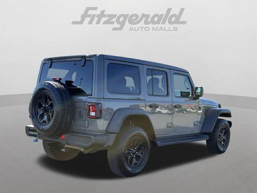Sting-Gray Clearcoat 2023 Jeep Wrangler 4xe Willys