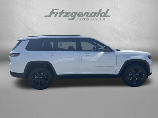 Bright White Clearcoat 2025 Jeep Grand Cherokee L Limited