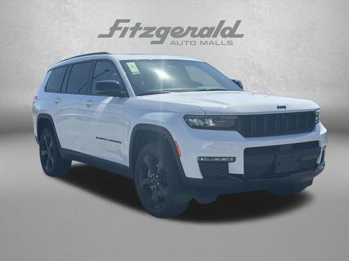 Bright White Clearcoat 2025 Jeep Grand Cherokee L Limited