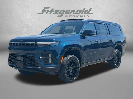Fathom Blue Pearlcoat 2026 Jeep Grand Wagoneer L Limited Reserve 4x4