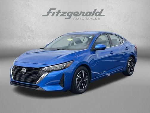 Electric Blue Metallic 2024 Nissan Sentra SV