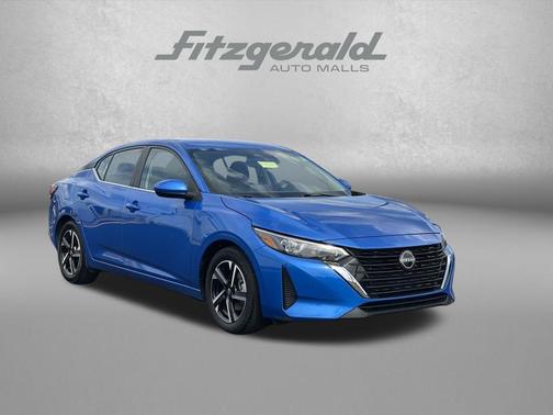 Electric Blue Metallic 2024 Nissan Sentra SV