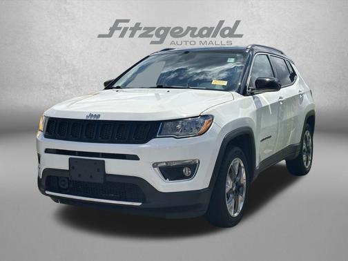 White Clearcoat 2021 Jeep Compass Limited