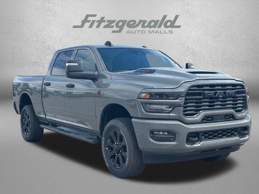 Ceramic Gray Clearcoat 2026 RAM 2500 Black Express Crew Cab 4x4 6'4' Box