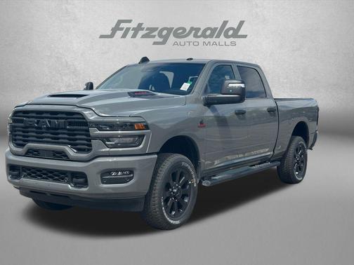 Ceramic Gray Clearcoat 2026 RAM 2500 Black Express Crew Cab 4x4 6'4' Box