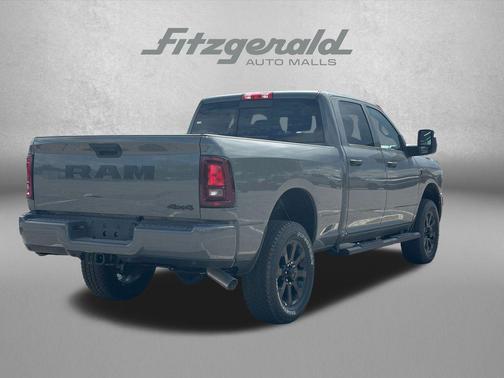Ceramic Gray Clearcoat 2026 RAM 2500 Black Express Crew Cab 4x4 6'4' Box
