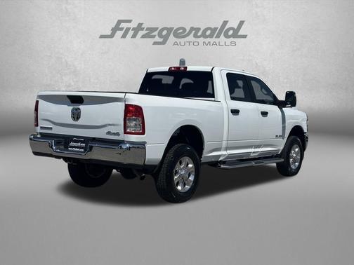 Bright White Clearcoat 2024 RAM 2500 Big Horn Crew Cab 4x4 6'4' Box